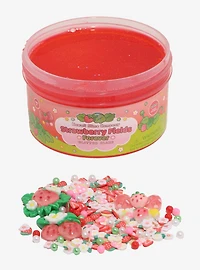 Kawaii Slime Company Strawberry Fields Forever Glitter Strawberry Scented Slime