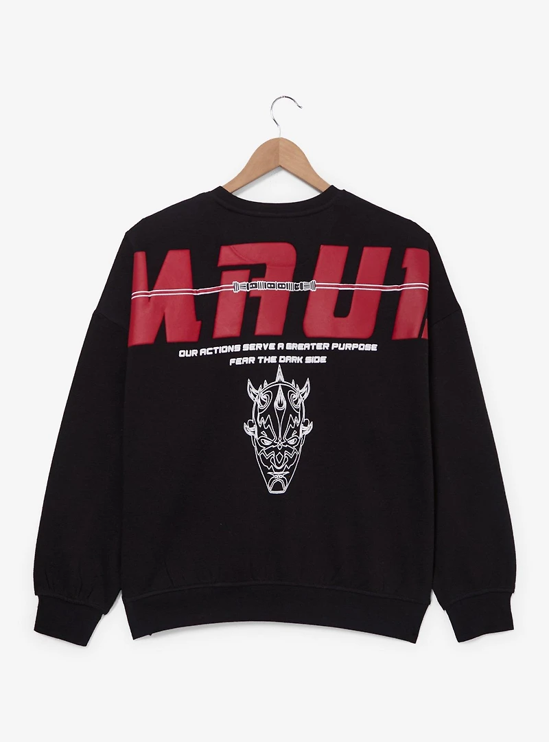 Star Wars Darth Maul Icons Crewneck — BoxLunch Exclusive