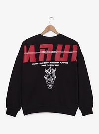 Star Wars Darth Maul Icons Crewneck — BoxLunch Exclusive