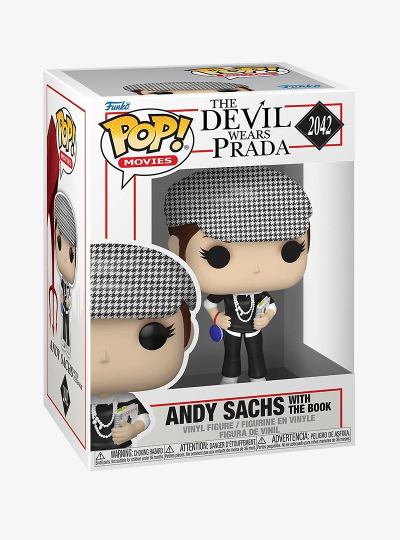 Funko Pop! Movies The Devil Wears Prada Andy Sachs with The Book Vinyl Figure