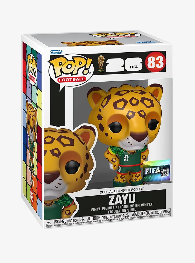 Funko Pop! Football FIFA World Cup 2026 Zayu Vinyl Figure