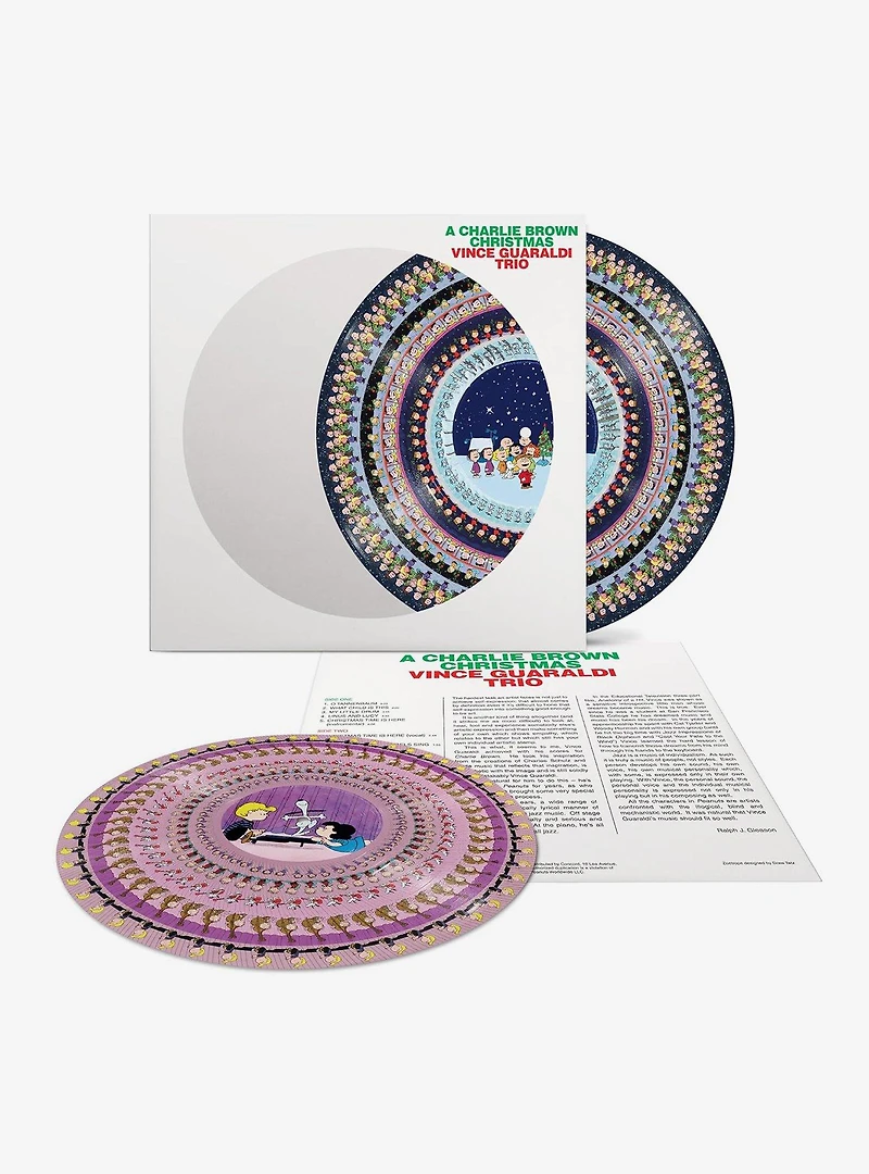 Peanuts Charlie Brown Christmas (Zoetrope Edition) Vince Guaraldi Vinyl LP