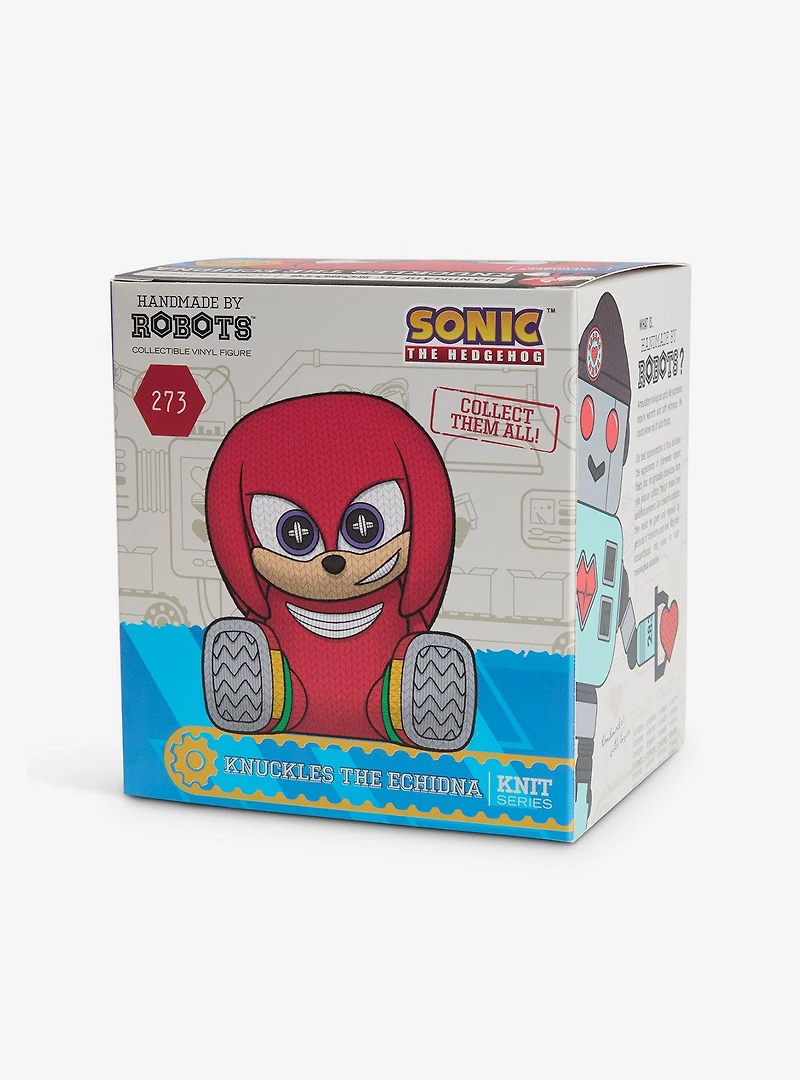 Sonic The Hedgehog Knuckles Handmade By Robots Vinyl Figure