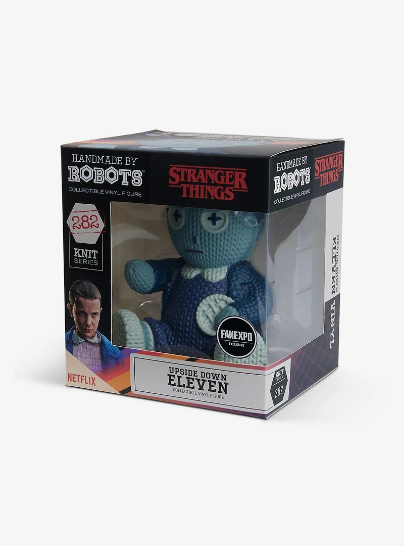 Stranger Things Eleven 282 Upside Down Handmade By Robots Vinyl Figure