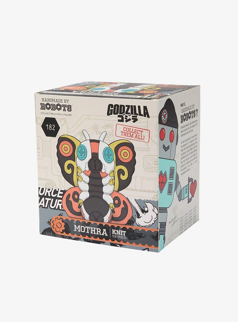Godzilla Toho Mothra Handmade By Robots Vinyl Figure