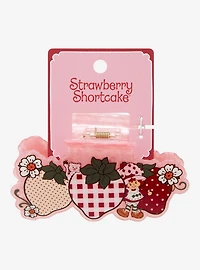 Strawberry Shortcake Gingham Strawberries Figural Claw Clip - BoxLunch Exclusive