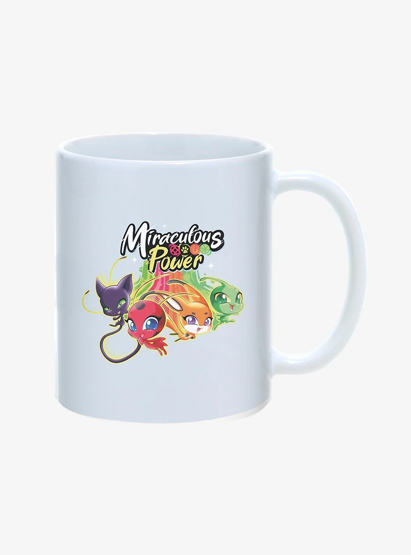 Miraculous: Tales Of Ladybug & Cat Noir Miraculous Power Kwamis 11oz Mug