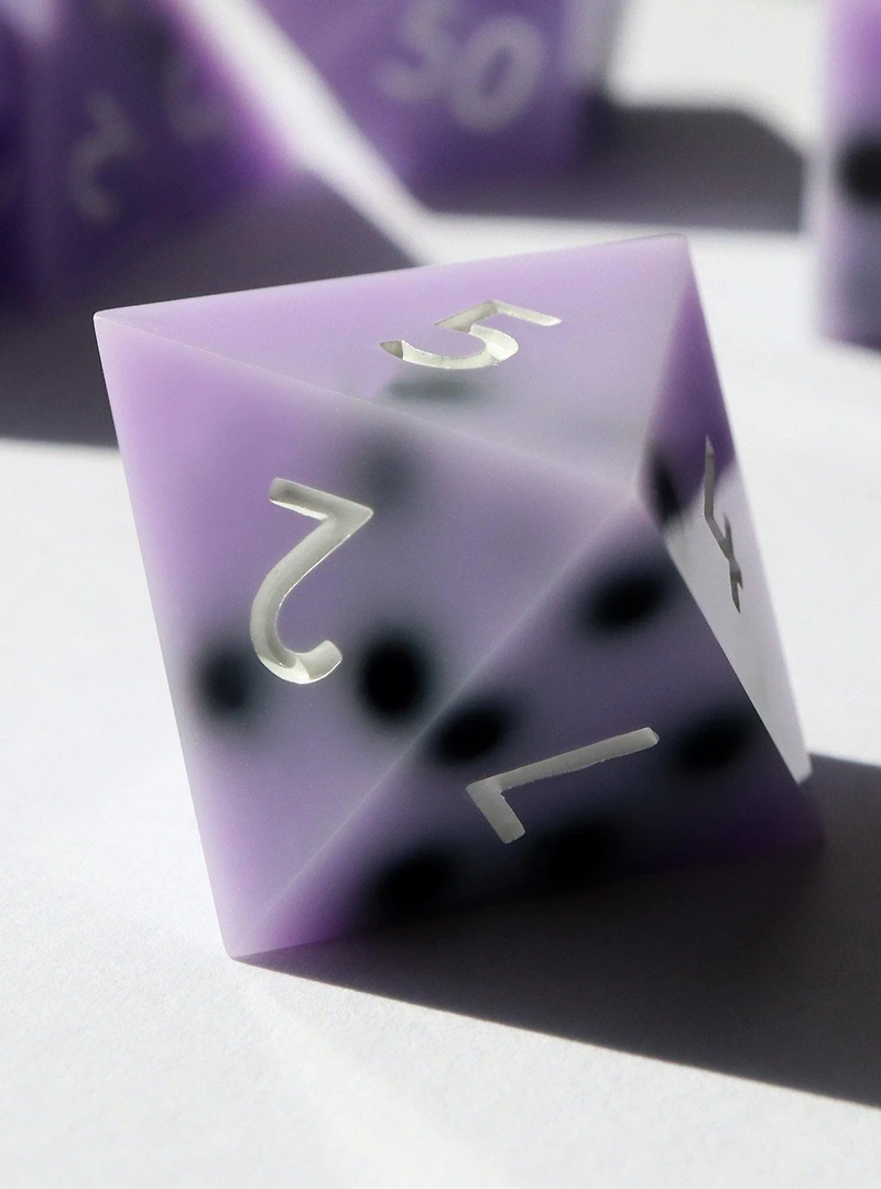 Everything Dice Taro Milk Tea Boba Dice Set