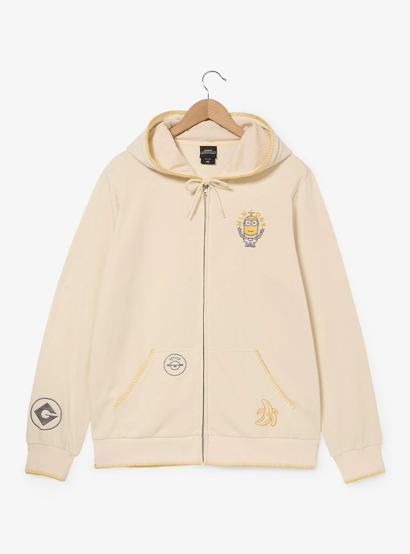 Minions Pastel Icons Zippered Hoodie - BoxLunch Exclusive