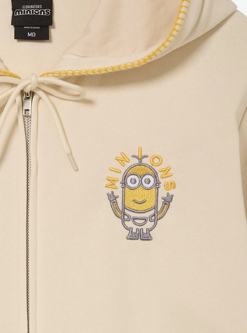 Minions Pastel Icons Zippered Hoodie - BoxLunch Exclusive