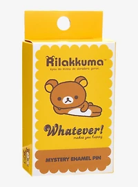 Whatever! Makes You Happy Rilakkuma Friends Blind Box Enamel Pin