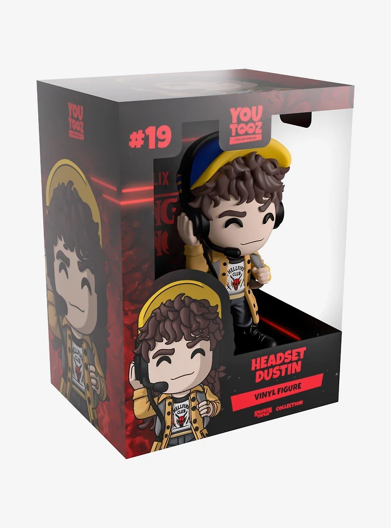 YouTooz Stranger Things Headset Dustin Vinyl Figure