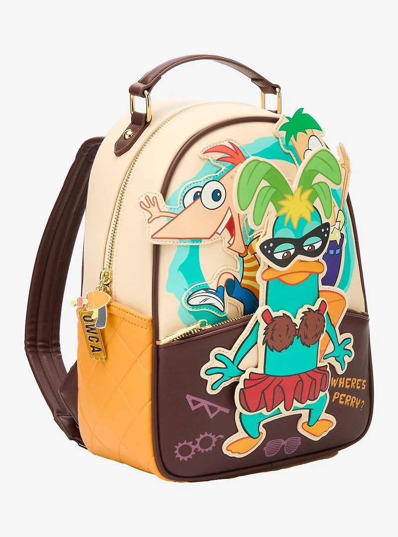 Disney Phineas and Ferb Perry the Platypus Mini Backpack — BoxLunch Exclusive