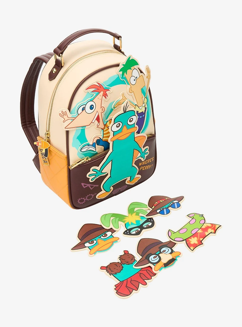 Disney Phineas and Ferb Perry the Platypus Mini Backpack — BoxLunch Exclusive