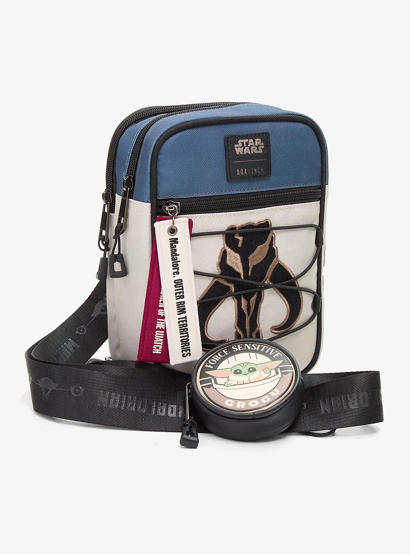 Star Wars Mandalorian Tactical Sling Crossbody with Grogu Coin Purse - BoxLunch Exclusive