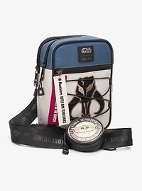 Star Wars Mandalorian Tactical Sling Crossbody with Grogu Coin Purse - BoxLunch Exclusive