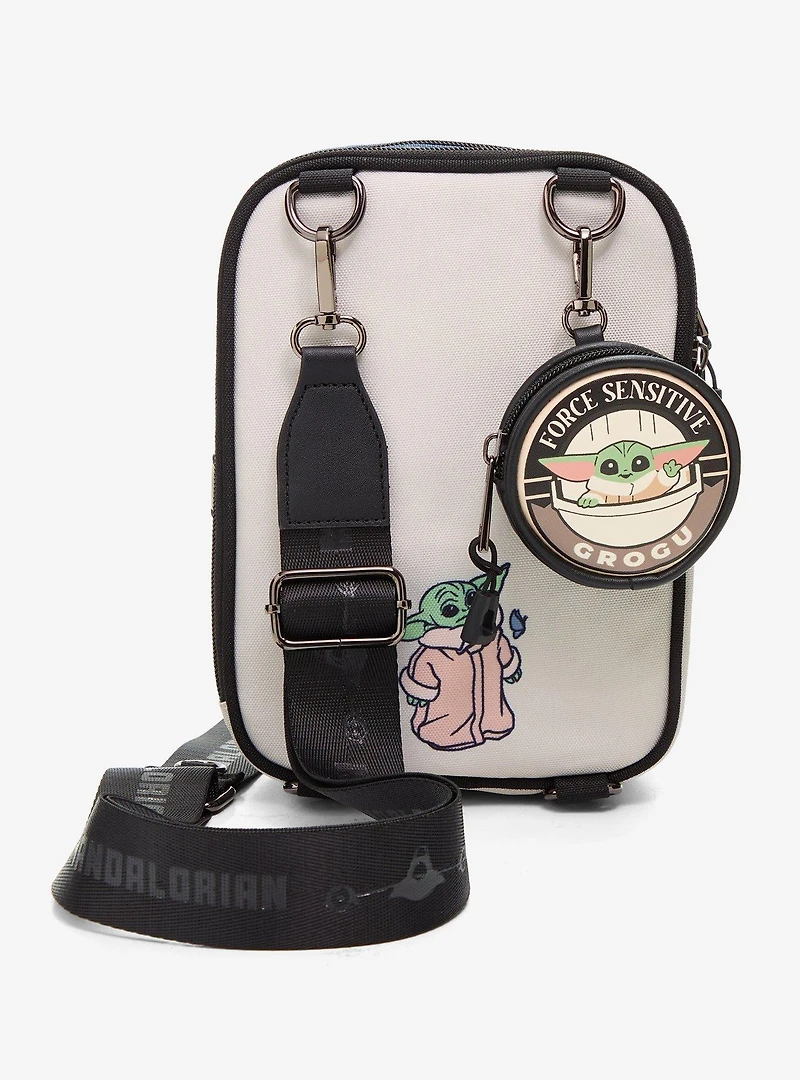 Star Wars Mandalorian Tactical Sling Crossbody with Grogu Coin Purse - BoxLunch Exclusive