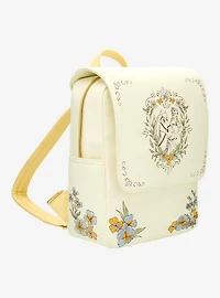 Disney Beauty and the Beast Belle & Philippe Floral Mini Backpack - BoXLunch Exclusive