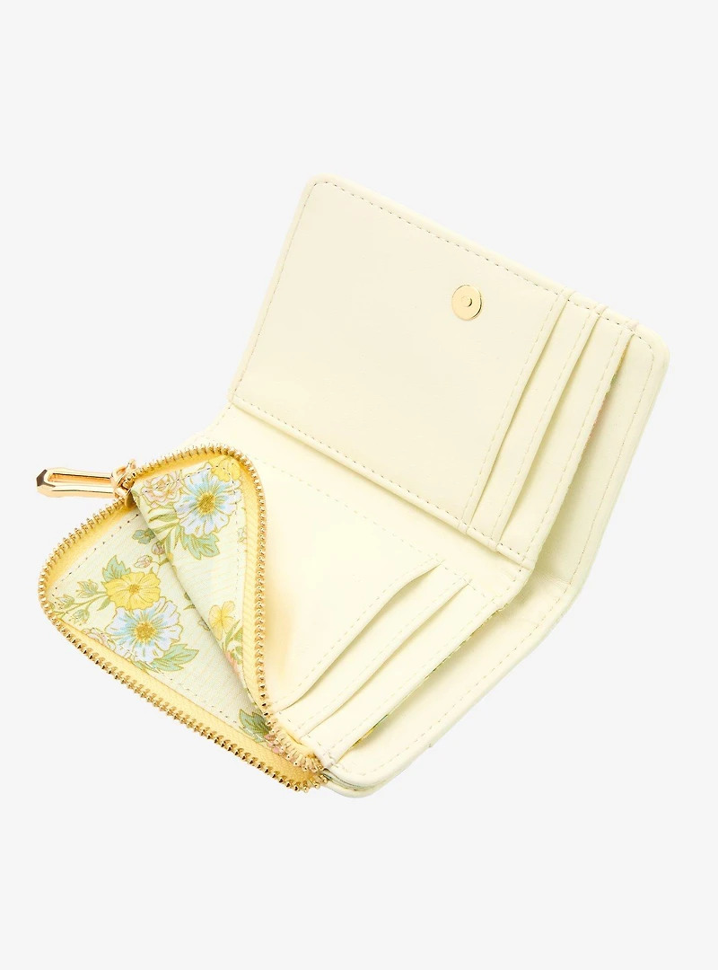 Disney Beauty and the Beast Belle & Philippe Floral Wallet - BoXLunch Exclusive