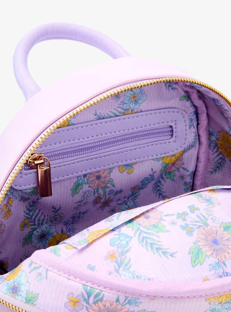 Disney Tangled Rapunzel and Maximus Floral Mini Backpack - BoxLunch Exclusive