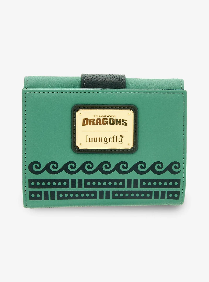 Loungefly DreamWorks How To Train Your Dragon Toothless & Light Fury Zip Wallet — BoxLunch Exclusive