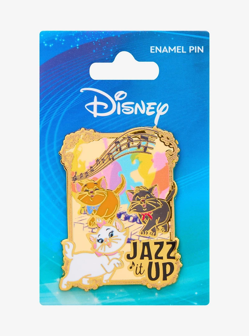 Disney The Aristocats Kittens Jazz It Up Enamel Pin - BoxLunch Exclusive