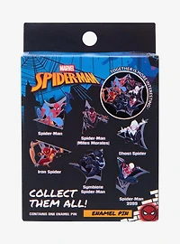 Marvel Spider-Man Characters Web Puzzle Blind Box Enamel Pin - BoxLunch Exclusive