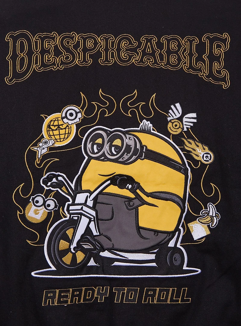 Minions Gru's Minion Crew Moto Jacket — BoxLunch Exclusive