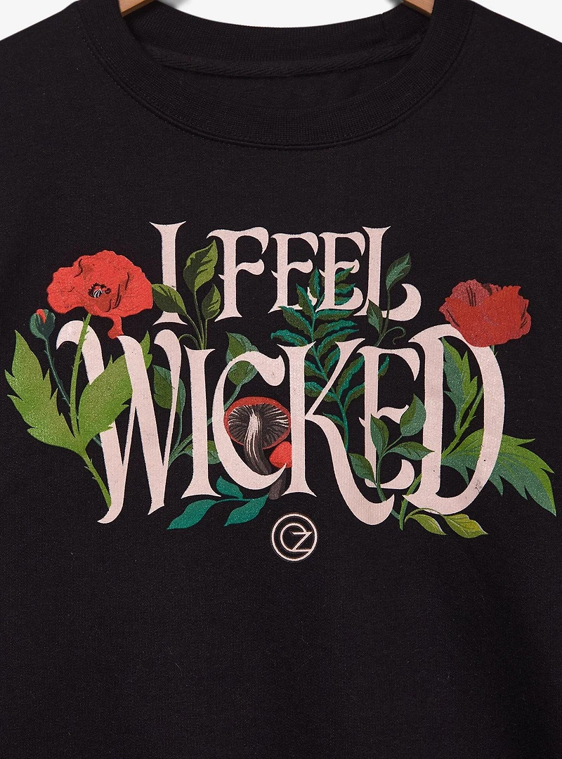 Wicked Floral I Feel Women's Crewneck - BoxLunch Exclusive