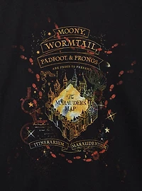 Harry Potter Marauder's Map Women's Crewneck — BoxLunch Exclusive
