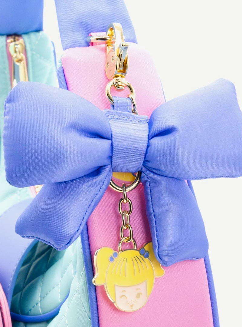 Polly Pocket x Whatever! Makes You Happy Puffy Bow Blind Bag Keychain
