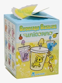tokidoki Unicorno Beverage Besties Blind Box Liquid Filled Keychain