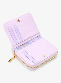 Disney Tangled Rapunzel & Maximus Floral Zip Wallet — BoxLunch Exclusive