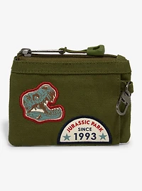 Jurassic Park Patches Canvas Cardholder - BoxLunch Exclusive
