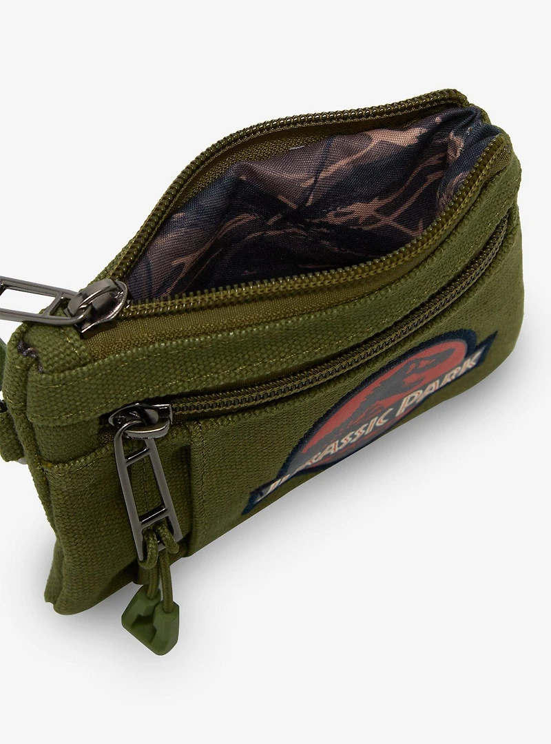 Jurassic Park Patches Canvas Cardholder - BoxLunch Exclusive