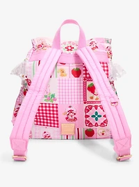 Strawberry Shortcake Patchwork Drawstring Mini Backpack - BoxLunch Exclusive