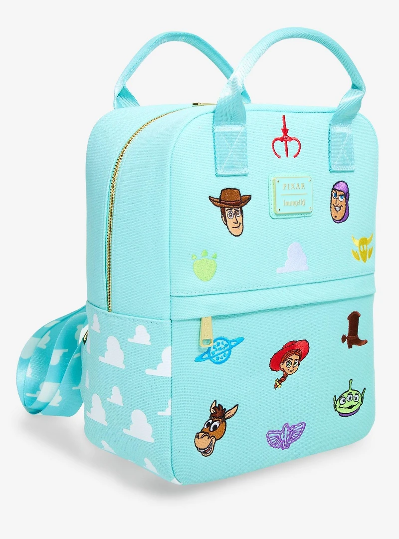 Loungefly Disney Pixar Toy Story Embroidered Icons Canvas Mini Backpack — BoxLunch Exclusive