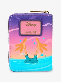Loungefly Disney Moana Pua & Hei Hei Sunset Small Zip Wallet - BoxLunch Exclusive