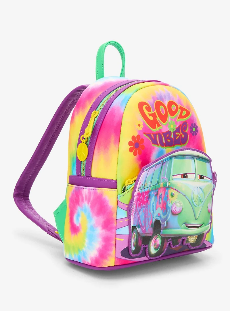 Loungefly Disney Pixar Cars Fillmore Tie-Dye Min Backpack - BoxLunch Exclusive