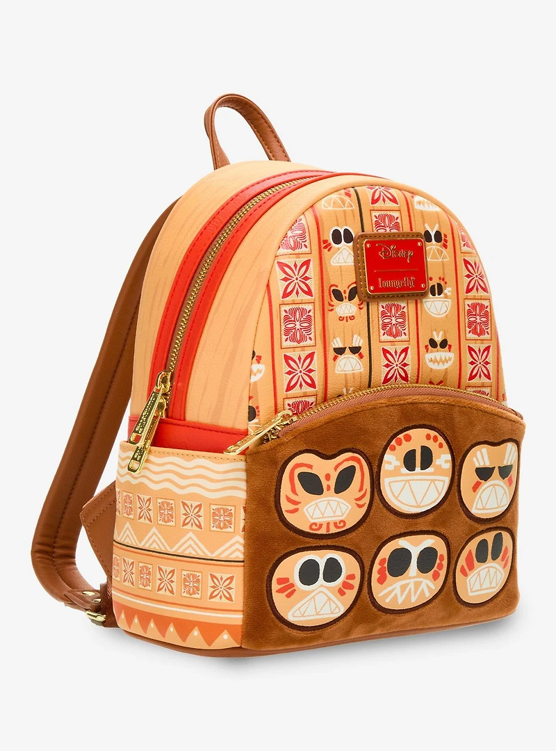 Loungefly Disney Moana Kakamora Allover Print Mini Backpack - BoxLunch Exclusive