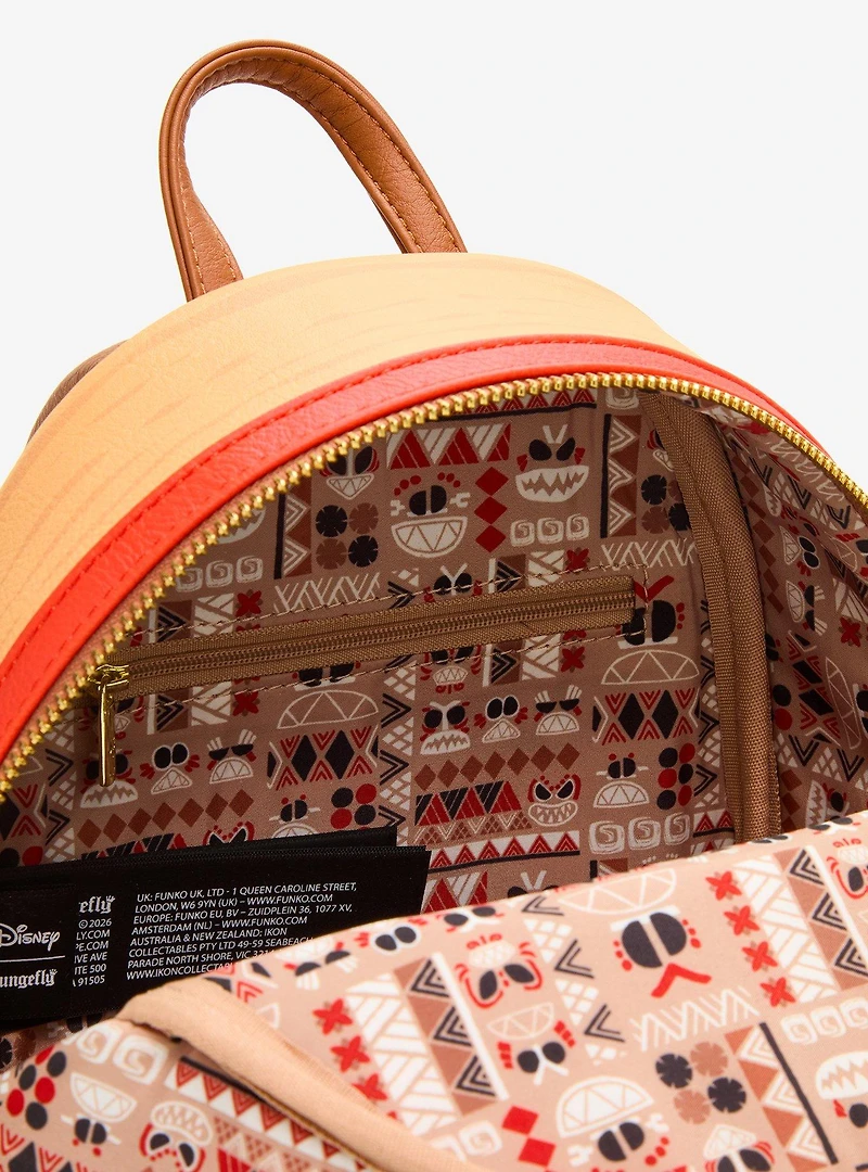 Loungefly Disney Moana Kakamora Allover Print Mini Backpack - BoxLunch Exclusive