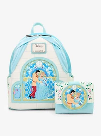 Loungefly Disney Cinderella Stained Glass Mini Wallet- BoxLunch Exclusive