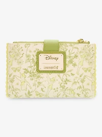 Loungefly Disney Peter Pan Tinker Bell Floral Allover Print Wallet - BoxLunch Exclusive