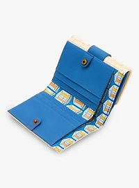 Loungefly Harry Potter Hedwig Hogwarts Stained Glass Zip Wallet — BoxLunch Exclusive