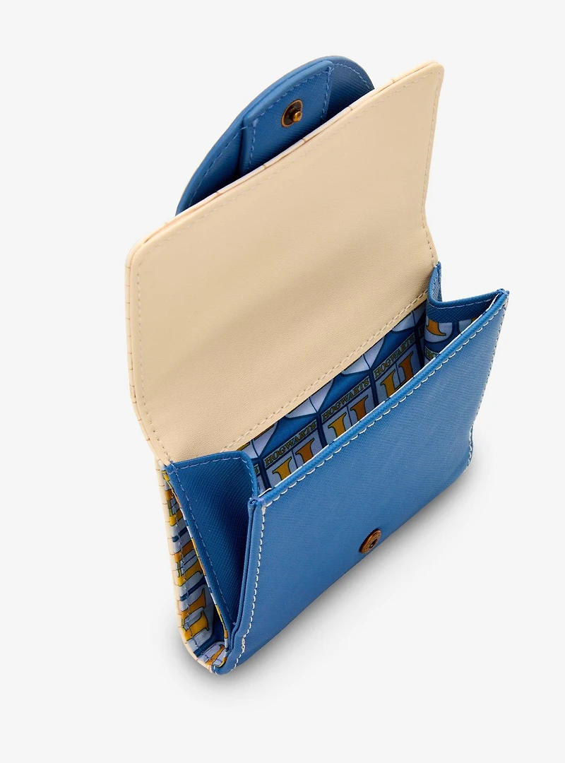 Loungefly Harry Potter Hedwig Hogwarts Stained Glass Zip Wallet — BoxLunch Exclusive