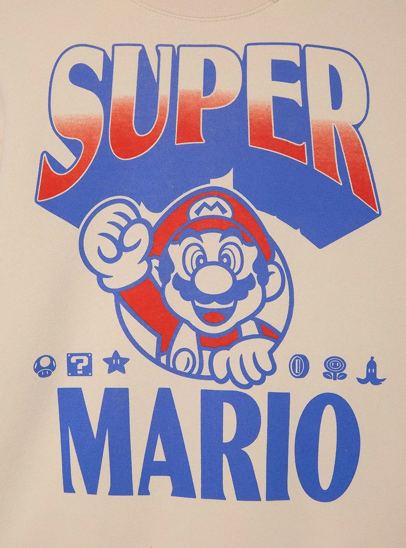 Nintendo Super Mario Tonal Crewneck - BoxLunch Exclusive