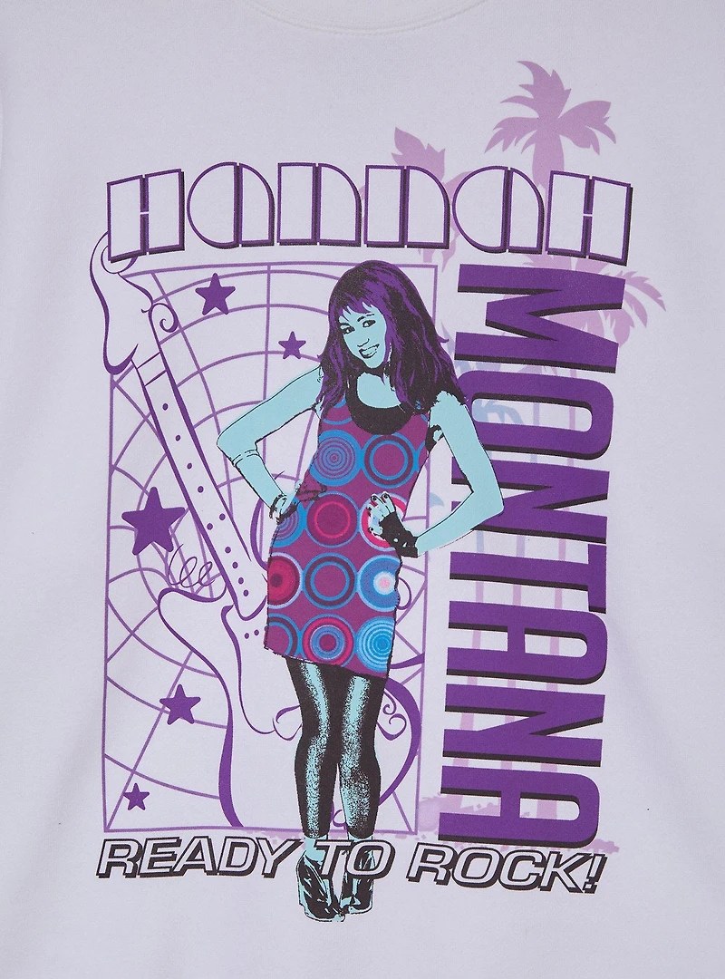 Disney Hannah Montana Tonal Portrait Crewneck - BoxLunch Exclusive
