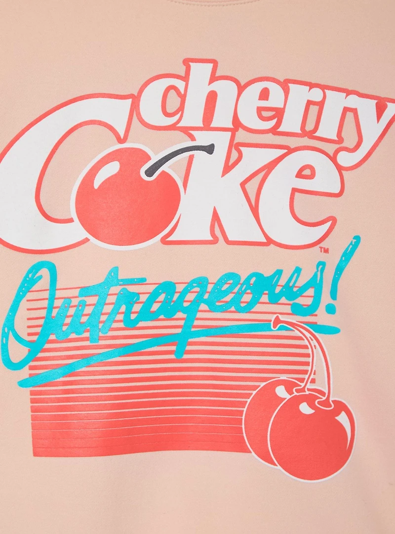 Cherry Coke Logo Crewneck - BoxLunch Exclusive