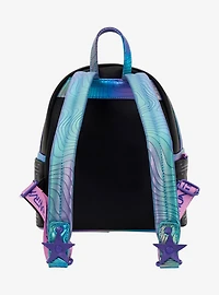 Loungefly KPop Demon Hunters HUNTR/X Trio Pocket Mini Backpack with Photocard Bag Charm