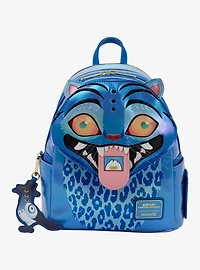 Loungefly KPop Demon Hunters Derpy Tiger Light-Up Figural Mini Backpack with Sussie Bag Charm